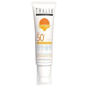 Сонцезахисний зволожувальний крем-протектор для обличчя з SPF 50+ THALIA, 50 мл 222001 фото