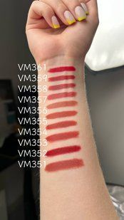 Матова помада для губ Claraline VM358 MUTED PLUM, 4,5 г 573908 фото